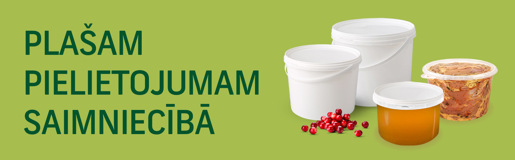 Plastikiniai kibirai