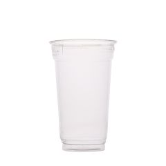 Plastikinis puodelis 500ml, skaidrus, PET ø95mm