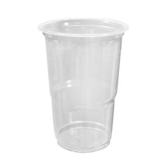 Plastikinis puodelis 500ml, skaidrus, PP
