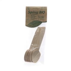 Spino Bio Деревянные ложки 16см (10шт/пачка)