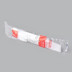 Spino пластиковые ножи 17см белые PS, в упаковке 12шт.