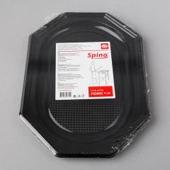 Spino пластиковые подносы 350х250х20мм черные РЕТ, в упаковке 3шт.