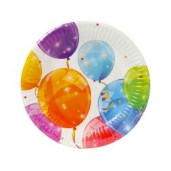 Тарелки РАР Ø20см, 7шт, SPARKLING BALOONS
