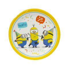 Тарелки РАР Ø20см, 7шт, MINIONS