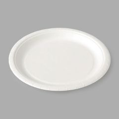 Spino бумажные тарелки ø22см белые, в упаковке 12шт.