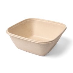 Cukurniedru kārbas 1000ml, kantainas, 170 x 170 x 60mm, iepakojumā 50 gab.