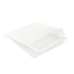 Бумажные пакеты для бургеров или бутербродов 10x4x11,5см белые, в упаковке 250шт.