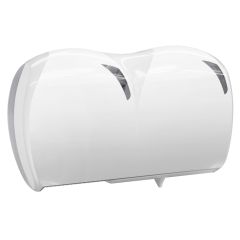 Держатель для туалетной бумаги 958 Double Mini Jumbo, Ø240, h120, белый