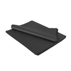 Silk paper sheets 500x750 mm black 18gsm (24s.)