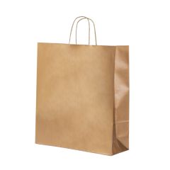 Dāvanu maiss ar vītiem rokturiem, 450x150x490mm, izgatavots no 110gsm papīra, ORO