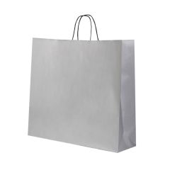 Dāvanu maiss ar vītiem rokturiem, 550x150x490mm, izgatavots no 110gsm papīra, GRIGIO