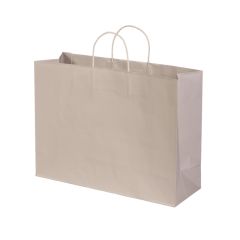 Dāvanu maiss ar vītiem rokturiem, 450x150x330mm, izgatavots no 120gsm papīra, PLATINO J-Fold Cotone