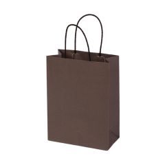 Dāvanu maiss ar vītiem rokturiem, 190x90x250mm, izgatavots no 100gsm papīra, CAFFE' COTONE J-Fold