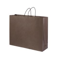 Dāvanu maiss ar vītiem rokturiem, 540x160x430mm, izgatavots no 130gsm papīra, CAFFE' COTONE J-Fold