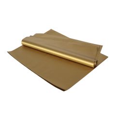 Silk paper sheets 500x750 mm C0801 gold 26gsm  (240s.)