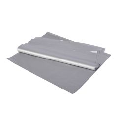Silk paper sheets 500x750 mm C0800 silver 26gsm  (24s.)