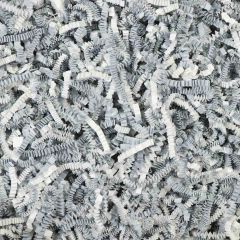 Papīra skaidas 4mm baltas/pelēkas 1kg