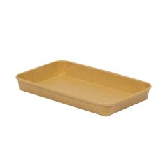Контейнер для суши PE/PAP/PE 261x186х24.5мм, 50шт., крафт