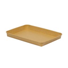 Контейнер для суши PE/PAP/PE 261x186х24.5мм, 50шт., крафт