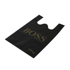 HD t-shirt melni 38+18x60cm,50my,1+0 BOSS