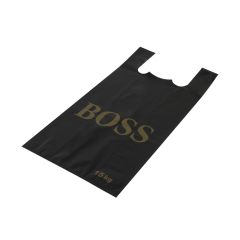 LD t-shirt melni 30+18x60cm,50my,1+0 BOSS