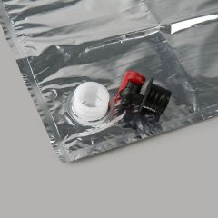 Пакеты для сока с крано "bag in box" 3л, метализированные, LDPE.
