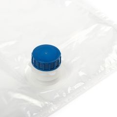 Пакеты для сока с краном с завинчивающейся крышкой 5л, прозрачные, "bag in box", LDPE