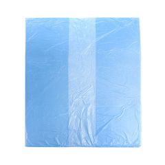 Пакеты Пакеты  65+36x65см 20мк синие HDPE без ручек, синие, 