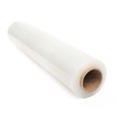 Plėvelė rankiniam padėklų 45 cm x 270 m vyniojimui, skaidri, 15 µm, LLDPE