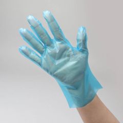 Одноразовые перчатки, размер L, TPE, 100шт.