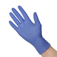 Нитриловые перчатки Basic Plus (200 шт.) без пудры, одноразовые, размер M
