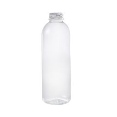 Пластиковые бутылки 330мл, горлышко ø38мм, прозрачные, круглые, PET, в упаковке 70шт.