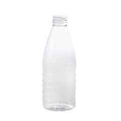 Plastmasas pudeles 1l, caurspīdīgas, PET, iepakojumā 128gab.