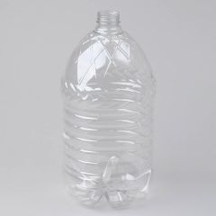 Пластиковые бутылки 5л (ø38мм), прозрачные, PET, в упаковке 45шт. 