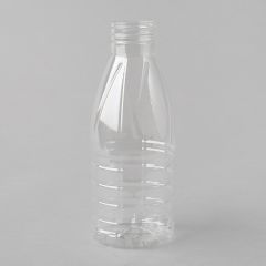 Plastmasas pudeles 0,5l, caurspīdīgas, PET, 120gab.