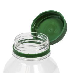 Vāki neatdalāmie pudelēm HDPE Ø38mm,zaļi 