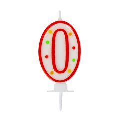 Свечи праздничные "0"