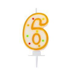 Свечи праздничные "6"