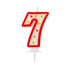 Sveces svētku "7", 1gab.