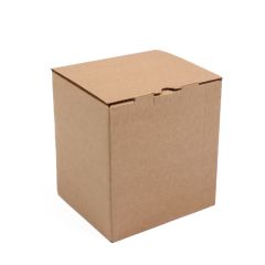 Gofrētā kartona kastes 115 x 100 x 120mm, brūnas, iepakojumā 25 gab.