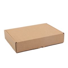 Коробки из гофрированного картона 192x146x38мм, коричневые, 14E (FEFCO 0427)