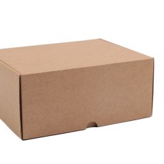 Коробки из гофрированного картона 220x180x100мм, коричневые, 14E (FEFCO 0427)