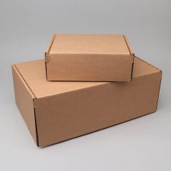E-komercijas sūtījumu kastes, S izmērs - Omniva un DPD pakomātam, 220x180x80mm