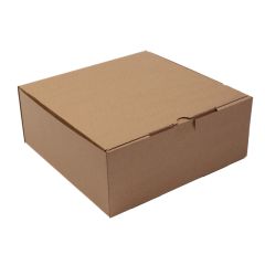 Gofrētā kartona kastes 250x250x100mm, brūnas, 14E (FEFCO 0426)
