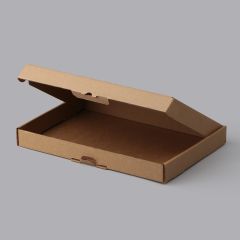 Коробки из гофрированного картона 260x180x27мм, коричневые, 14E (FEFCO 0427)