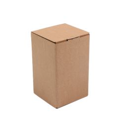 Gofrētā kartona kastes 72 x 72 x 120mm, brūnas, iepakojumā 50 gab.