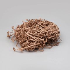 Papīra skaidu pildviela kastes noformēšanai, 100 gr., brūns