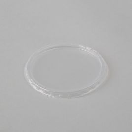 Пластиковые крышки круглые ø101мм для контейнеров прозрачные РР, в упаковке 100шт.
