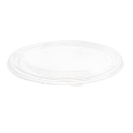 Прозрачная PET крышка для кортонного контейнера, 1100-1300мл.
