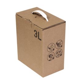 Коробки из гофрированного картона для мешков bag in box 3 литра